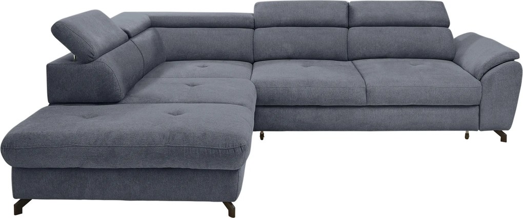 XXXLutz ROHOVÁ SEDAČKA, textil, grafitová Stylife - Sedačky - 000553009547