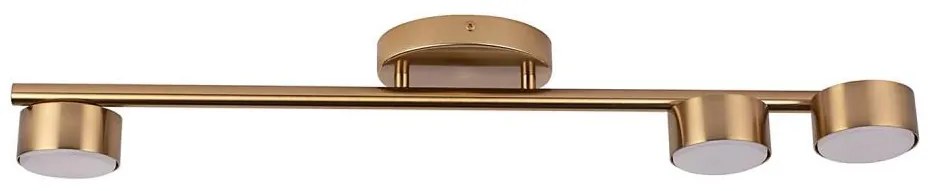 Bodové svietidlo PUNTO 3xGX53/12W/230V zlatá