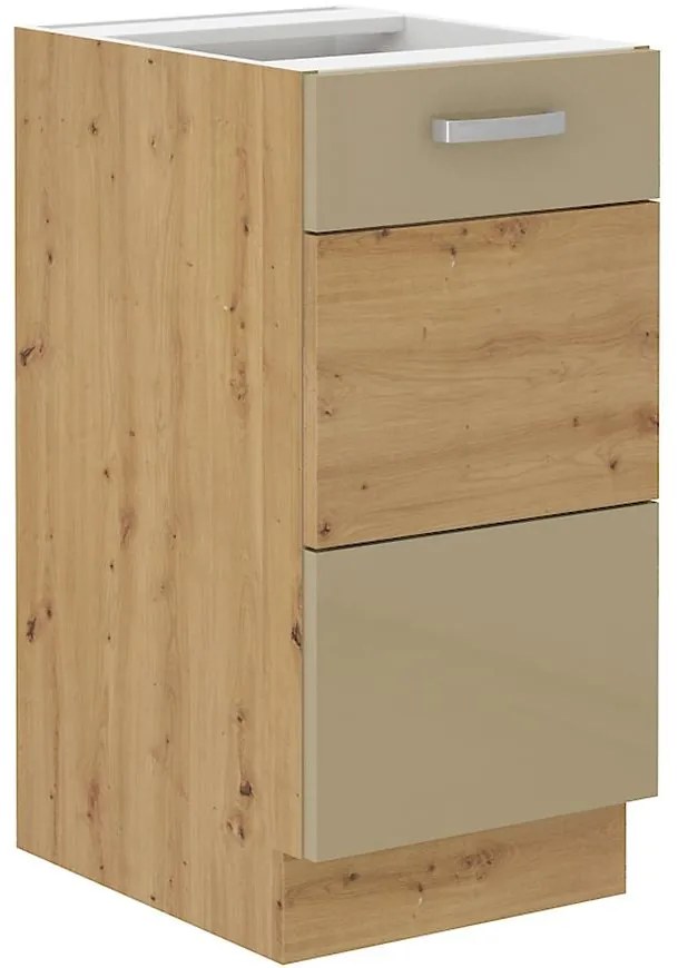 Skrinka do kuchyne Artisan cappuccino lesk 40D 1F BB