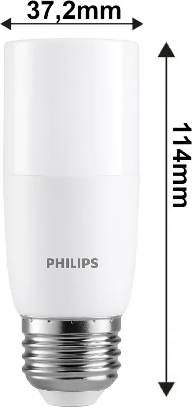 SADA 6 LED žiaroviek E27 T38 9,5W 1050lm CorePro 4000K