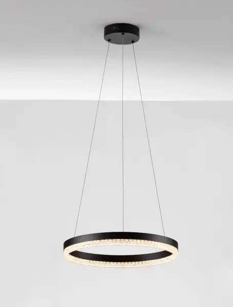 LED luster Adria čierna