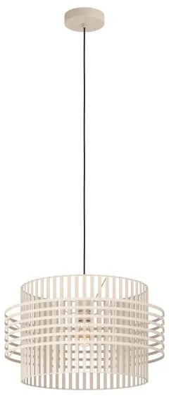 Eglo 390145 - Luster na lanku OLTAMAR 1xE27/40W/230V pr. 48 cm krémová