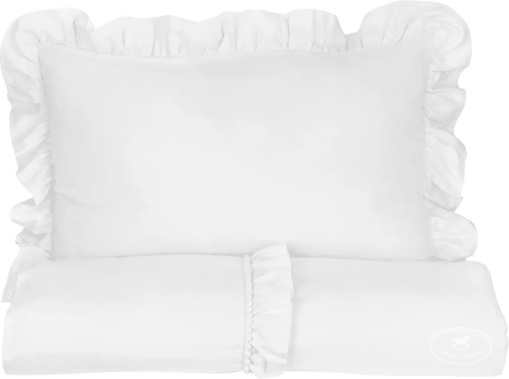 Boho obliečky Junior biela 100×135 cm