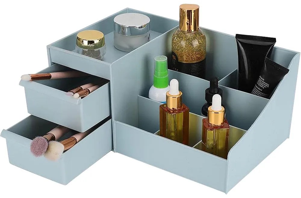 VERK GROUP Kozmetický organizér na líčidlá aj kancelárske potreby BLANKA - zelený