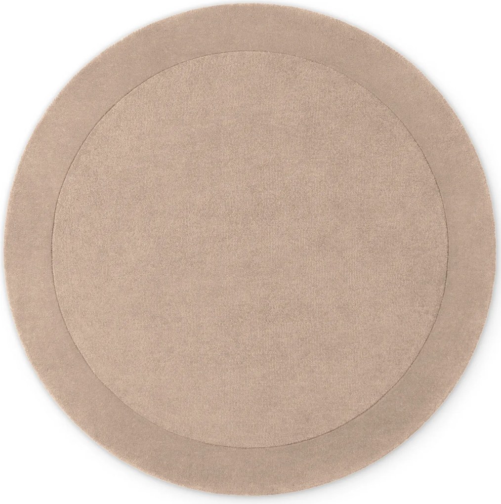 Kusový koberec Villeroy & Boch Kari 106282 Beige kruh, 150x150 (priemer) kruh, béžová, obývacia izba, Villeroy & Boch