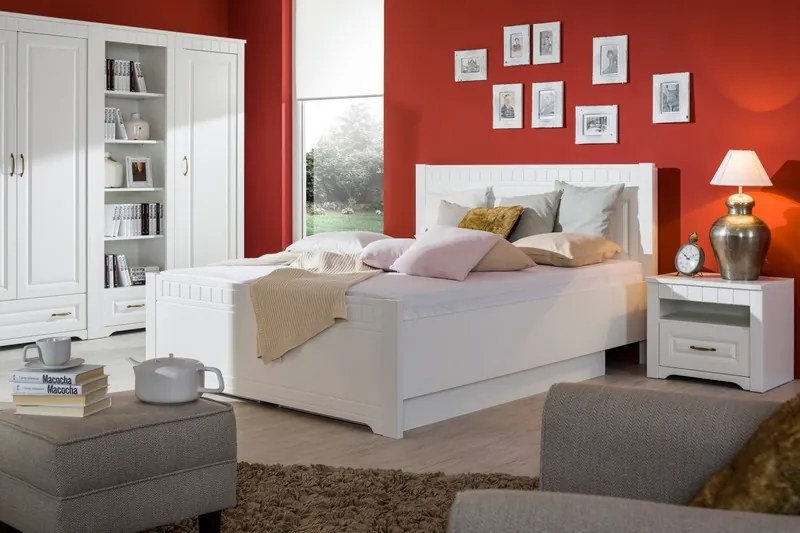 Šatníková skriňa Atik, biela