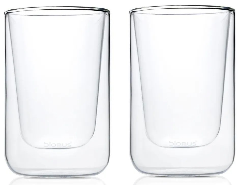 Dvojstenné poháre v súprave 2 ks 250 ml Nero – Blomus