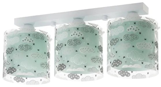 Dalber D-41413H - Detské stropné svietidlo CLOUDS 3xE27/60W/230V