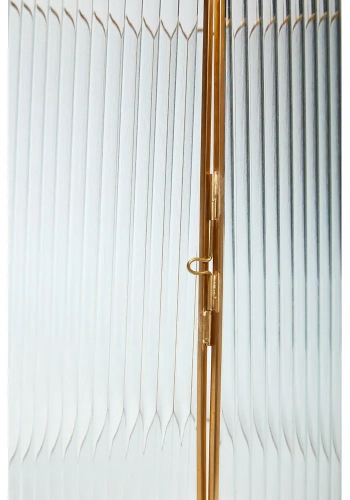 Sklenený lampáš 2 ks (výška 31 cm) Ripple – Hübsch