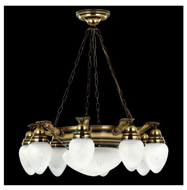 luster Azero - 8xE27/60W/230V + 1xE27/100W/230V