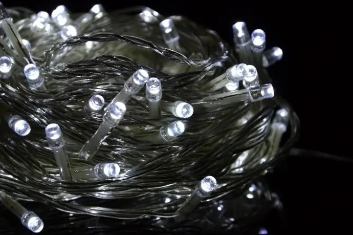 Nexos 2141 Vianočné LED osvetlenie - 5 m, 50 LED, studeno biele