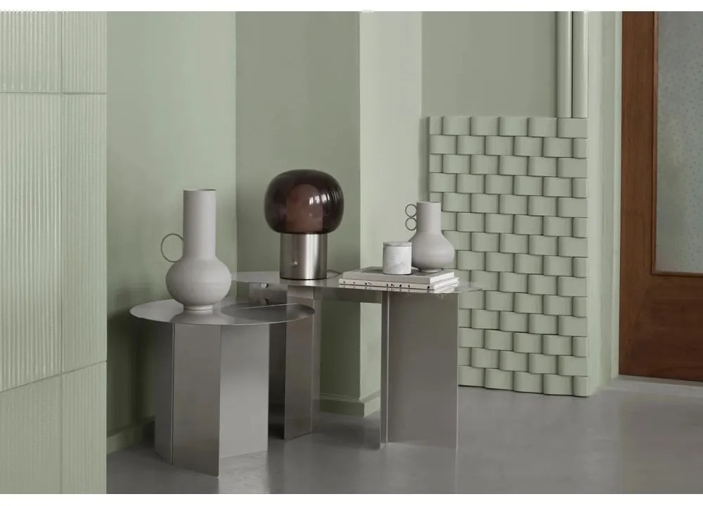 Konzolový stolík antikoro v matne striebornej farbe 35x80 cm Oru – Blomus