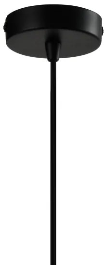 ONLI - Luster na lanku CROSS 6xE27/22W/230V čierna/mosadz