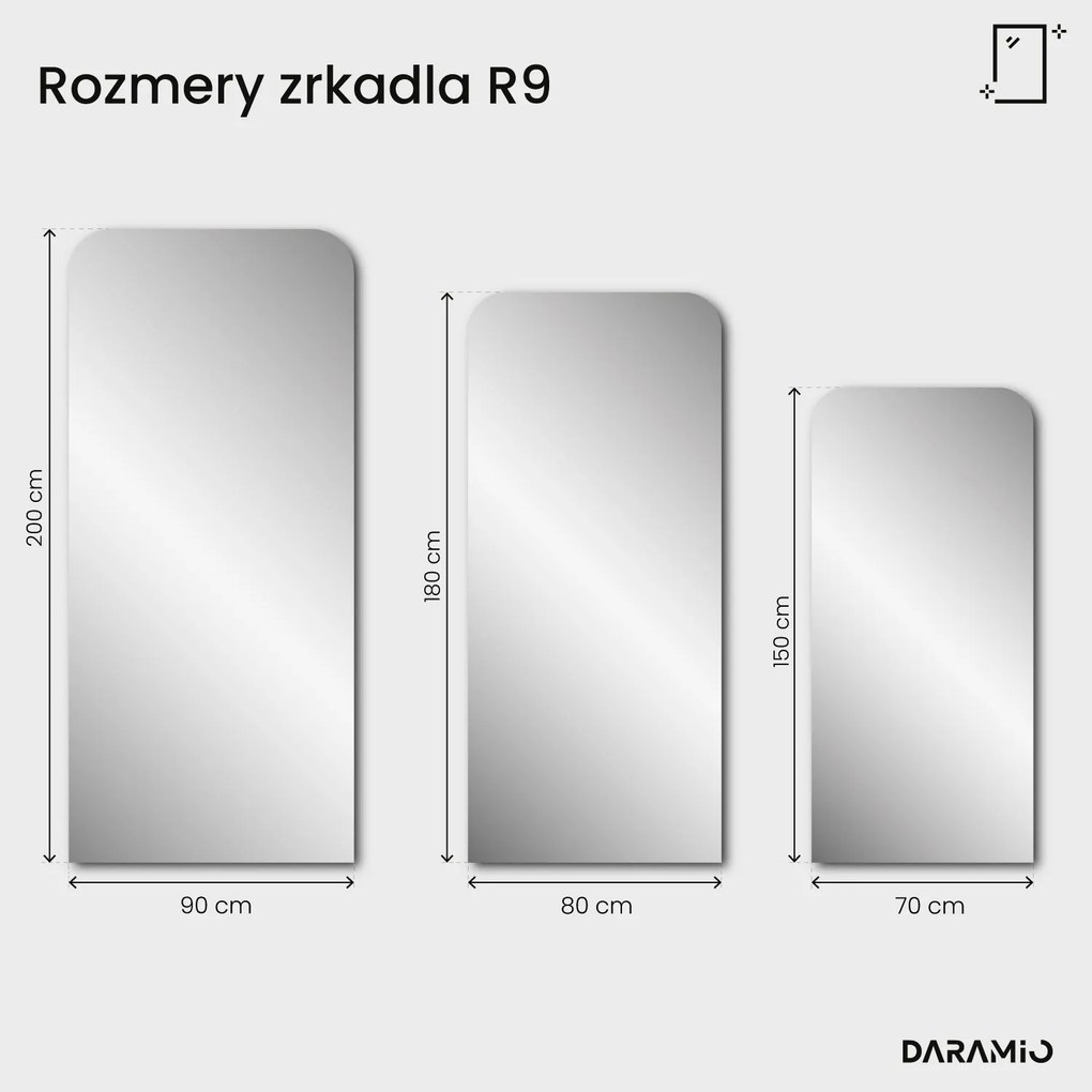 Zrkadlo Pure R9