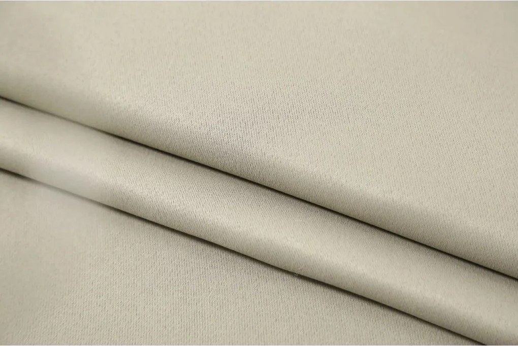 Záves OXFORD 140x270 cm, béžový Zavesenie: Riasiaca páska