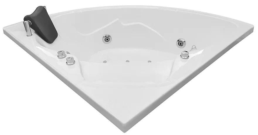 M-SPA - Kabino SPA vaňa s hydromasážou a funkciou parnej sauny 135 x 135 x 220 cm