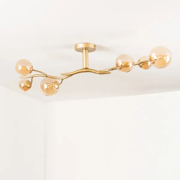 Brilagi - LED Prisadený luster MISTEL 6xG9/3W/230V zlatá