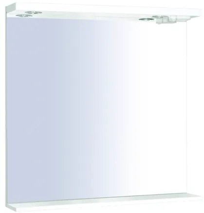 Zrkadlo s osvetlením Keramia Pro 80x80 cm biela PROZRCK80IP