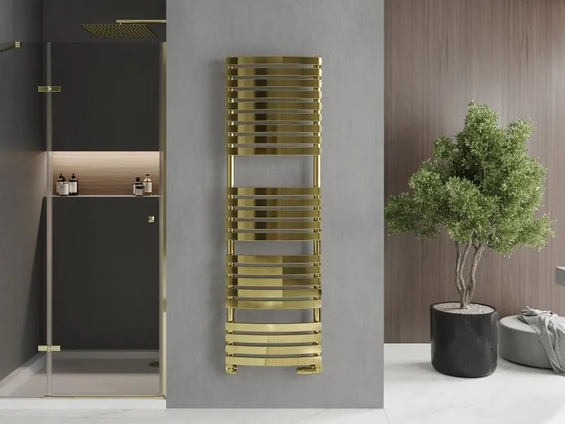 Mexen Bachus, vykurovacie teleso 1600x500 mm, 659 W, zlatá lesklá, W109-1600-500-00-50