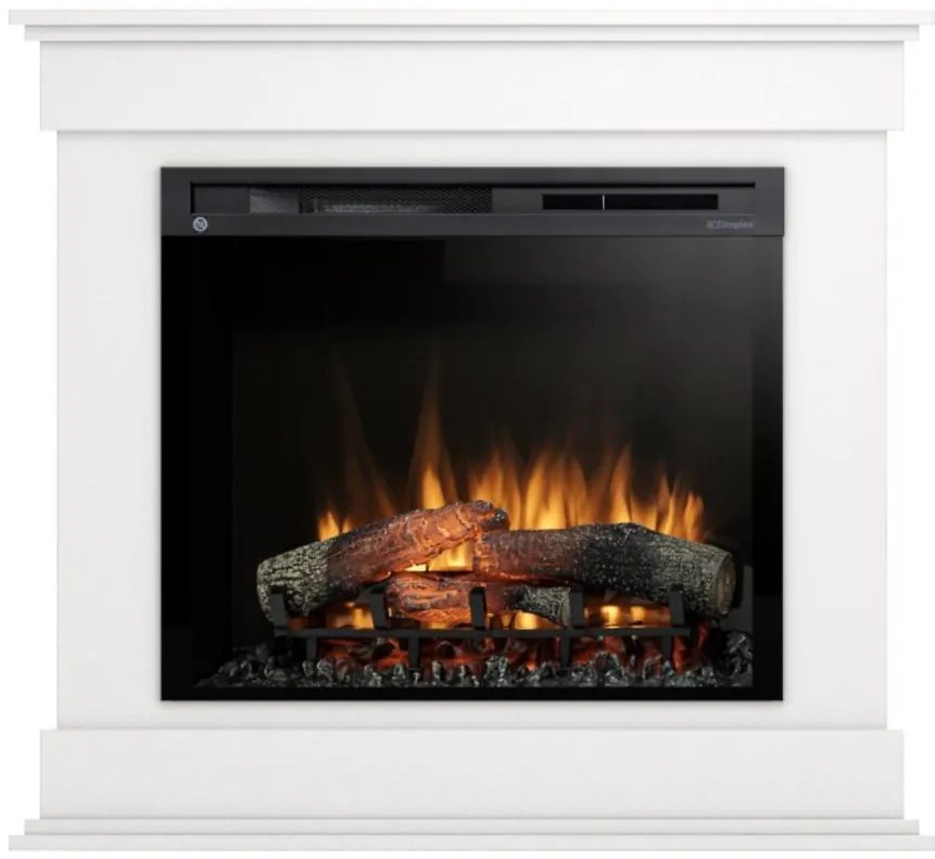 Elektrický krb Lenox 28 biely