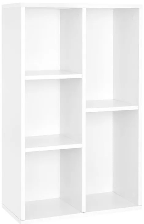 Drevená knižnica VASAGLE LBC25WT