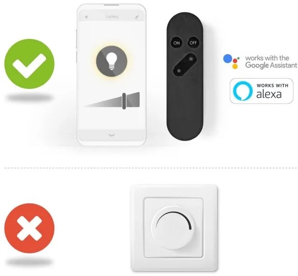 Nedis WIFILRT10G125 - LED Stmievateľná žiarovka E27/4,9W/230V Wi-Fi 1800-6500K