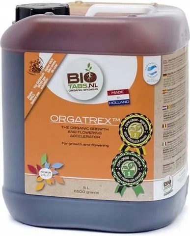 Biotabs Orgatrex 5L – organický stimulátor zlepšuje úrodu a tvorbu