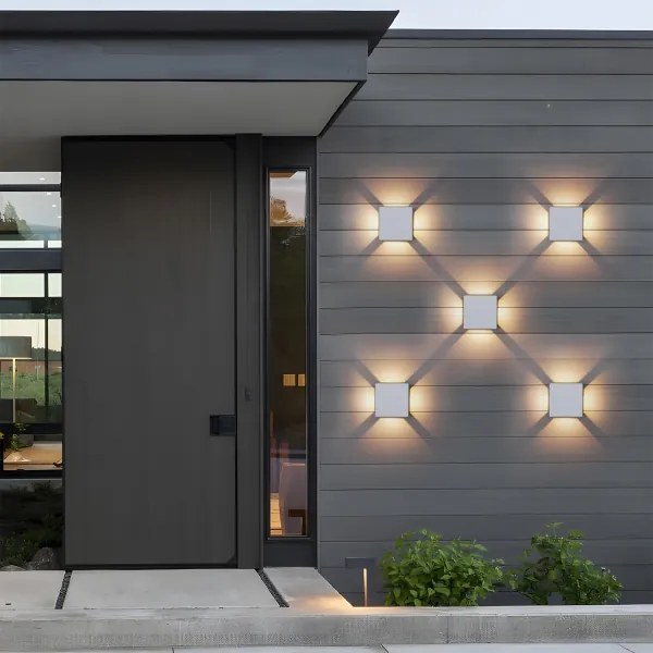BRILAGI - LED Vonkajšie nástenné svietidlo QUADRAY LED/6W/230V biele IP54