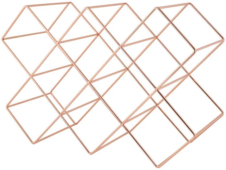 Echtwerk Stojan na víno/Podložka pod hrniec (stojan na víno pre 8 fliaš, medená) (100332405)