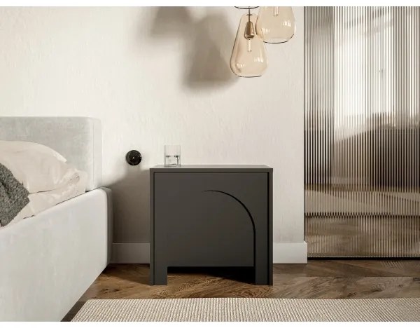 Nočný stolík NIO antracit