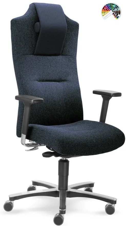 MAYER Záťažové kancelárske kreslo myCRONOS 2498 čalúnenie NONSTOP 24H