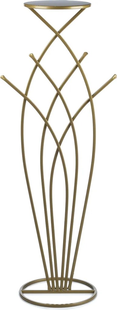 STOJAN NA KVETINÁČ FOUNT 100X22,5 CM ZLATÁ