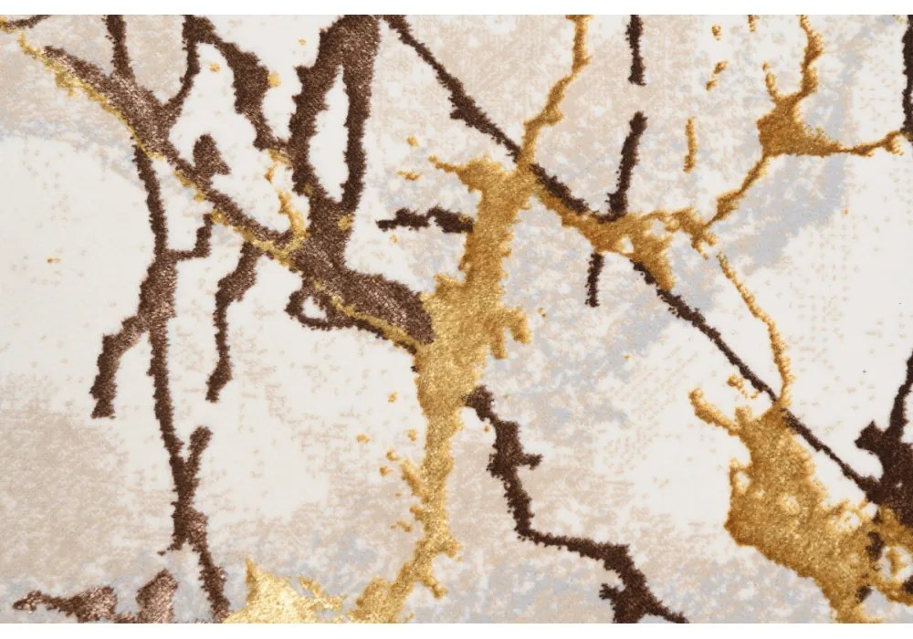Kusový koberec Crata hnedokrémový 80x150cm