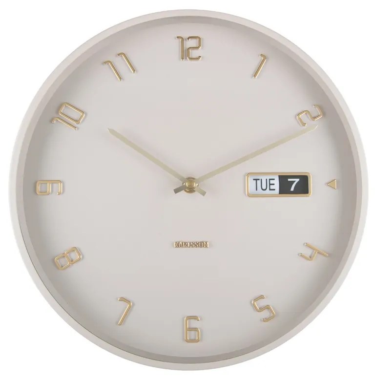 Karlsson 5953WG dizajnové nástenné hodiny 30 cm
