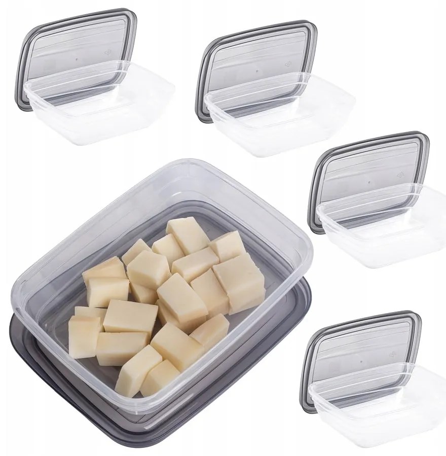 Škatuľky na jedlo 5 ks Vedo - Curver