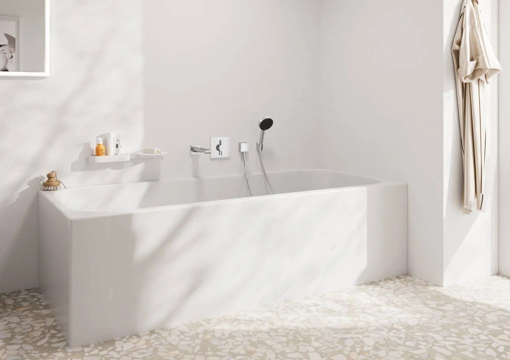 Hansgrohe Tecturis E, vaňový výtok, chrómová, HAN-73410000