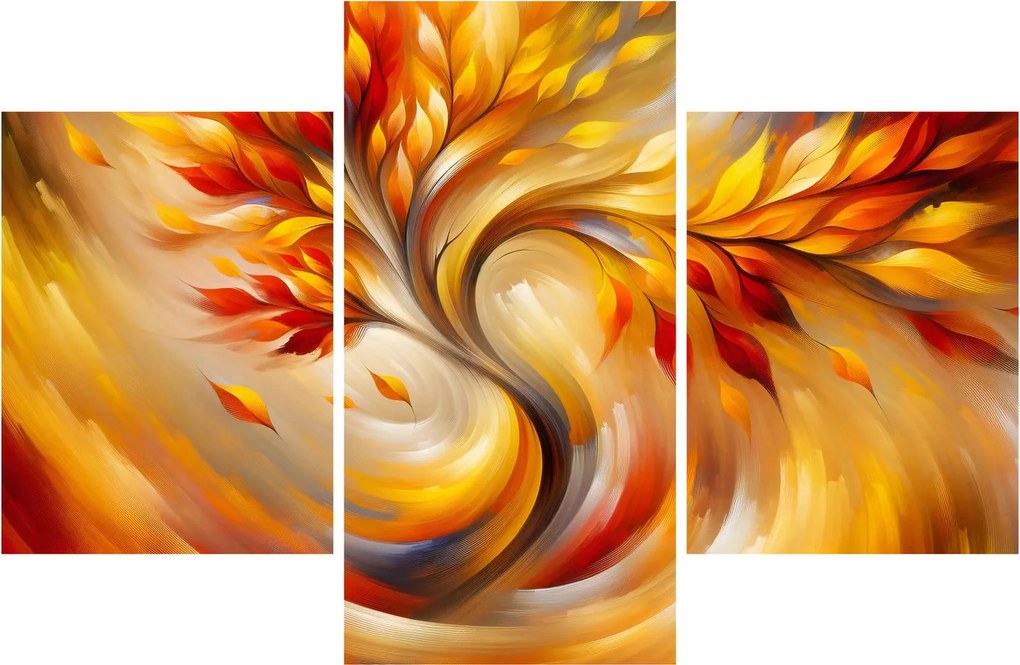 Obraz - Jesenný strom (90x60 cm)