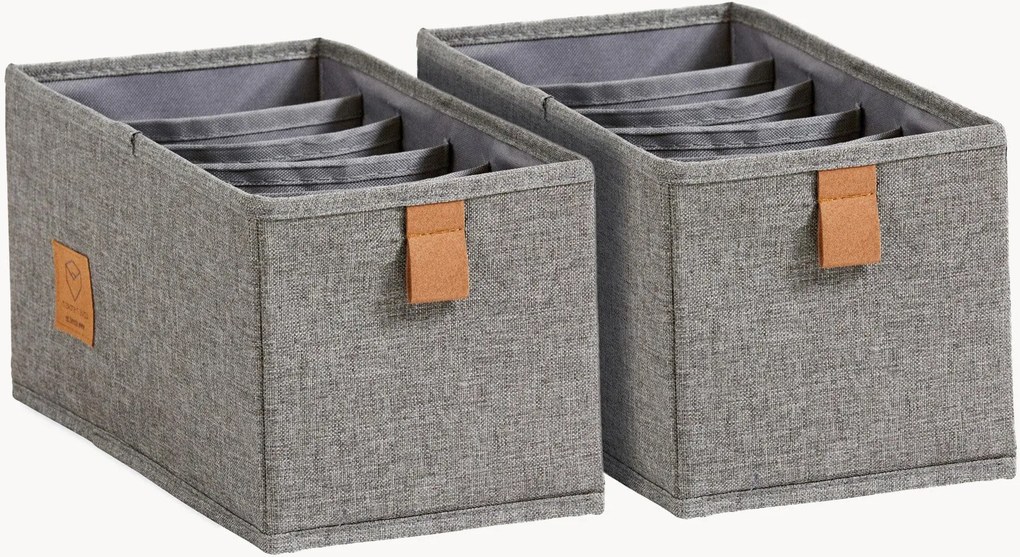 Organizéry so 6 priehradkami Premium, 2 ks