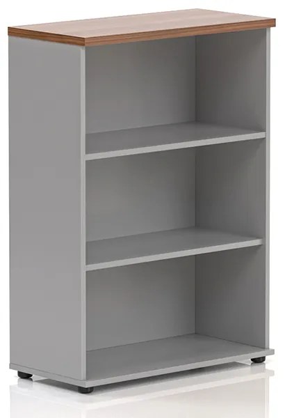 Stredná skriňa Visio LUX 80 x 38,5 x 113 cm, orech