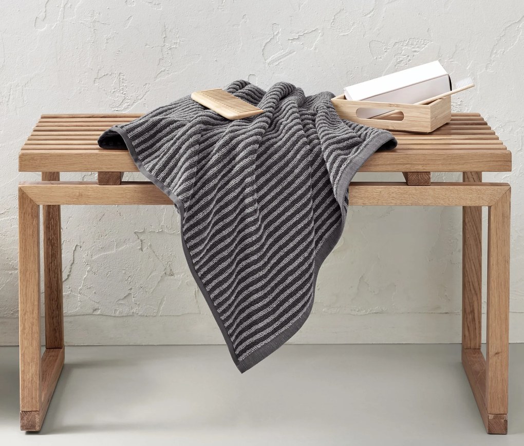 Kvalitná osuška, antracitová