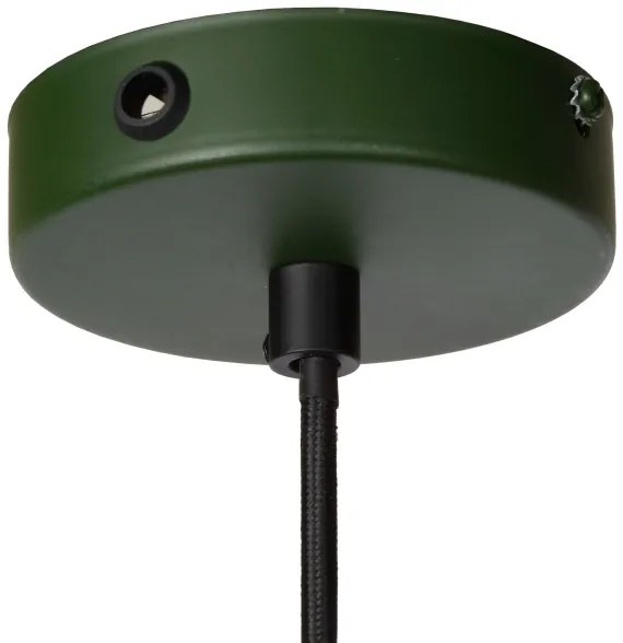 Lucide 78374/50/33 - Luster na lanku MANUELA 1xE27/60W/230V pr. 50 cm zelená