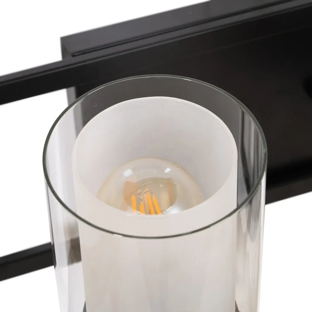 Čierno-biele nástenné svietidlo – Ixia