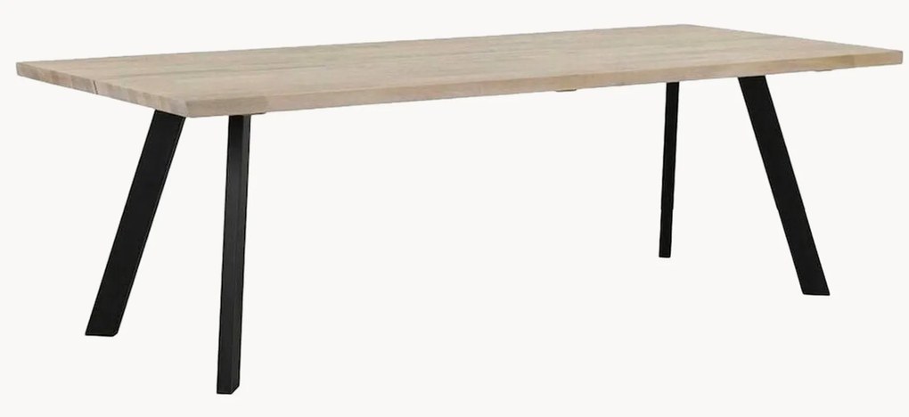 Jedálenský stôl's dubovou doskou Fred