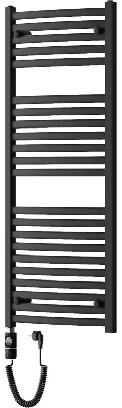 Mexen Helios, elektrické vykurovacie teleso 1200 x 500 mm, 600 W, čierna, W103-1200-500-2600-70