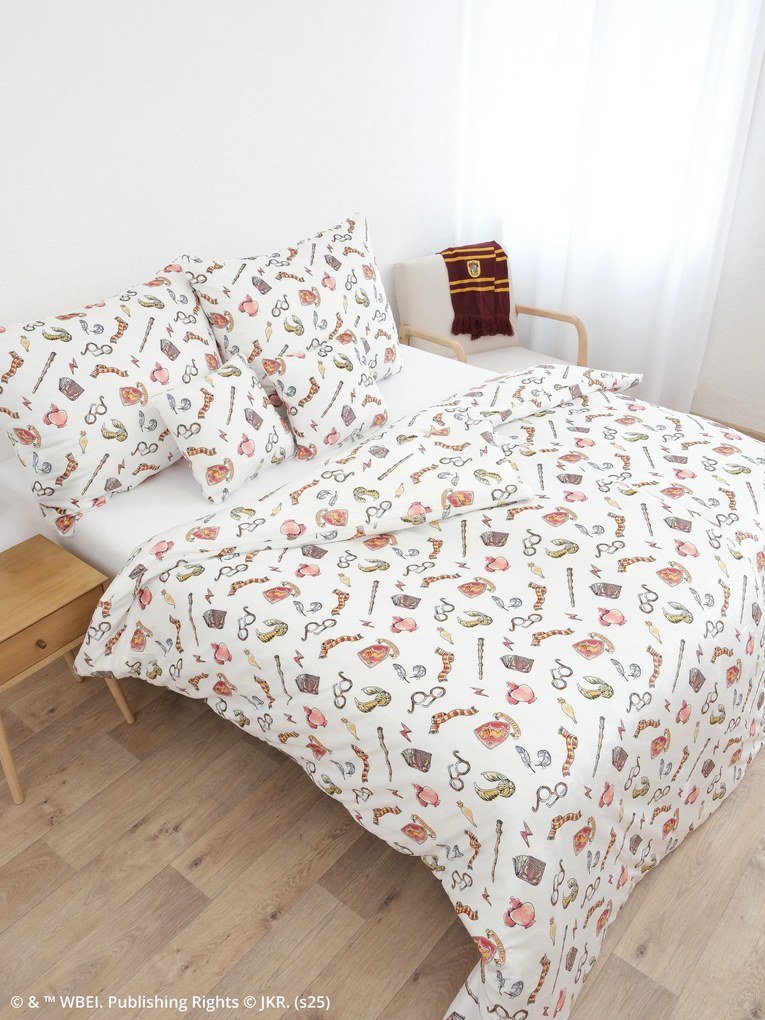 Predĺžené obliečky mikroplyš Harry Potter - Chrabromil 1