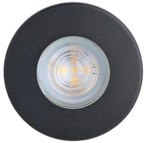 Eglo 901758 - SADA 3xLED Kúpeľňové svietidlo FAVAZZINA 1xGU10/4W/230V IP44 čierna