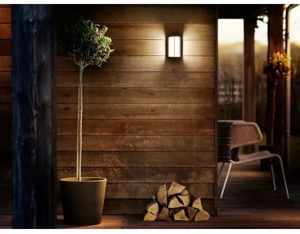 Philips - LED Vonkajšie nástenné svietidlo REESE LED/4,3W/230V 2700K IP44