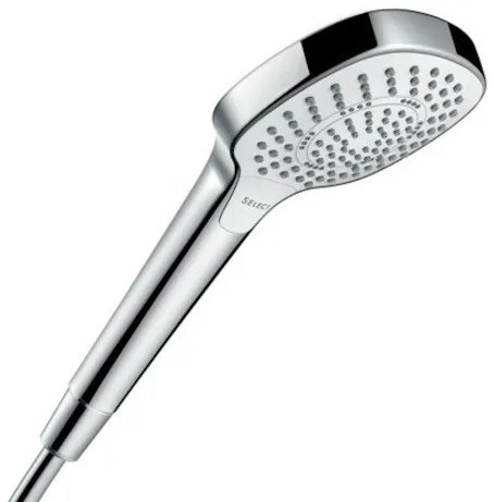 Hansgrohe Croma Select E sprchová hlavica biela/chróm 26 811 400