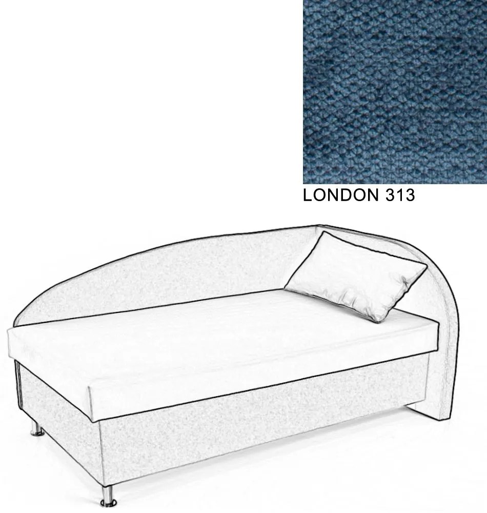 AVA NAVI, PRAVÁ 120x200 Varianta: LONDON 315