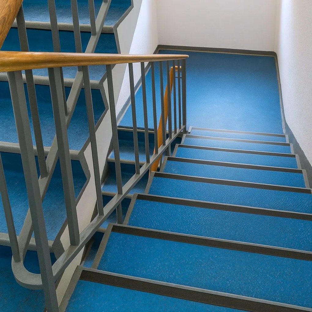 PVC podlaha - lino Flexar Nerok 2249 Brooklyn Blue, na mieru, šíře 2m,4m, modrá, bez podkladu, chodba / predsieň, Gerflor